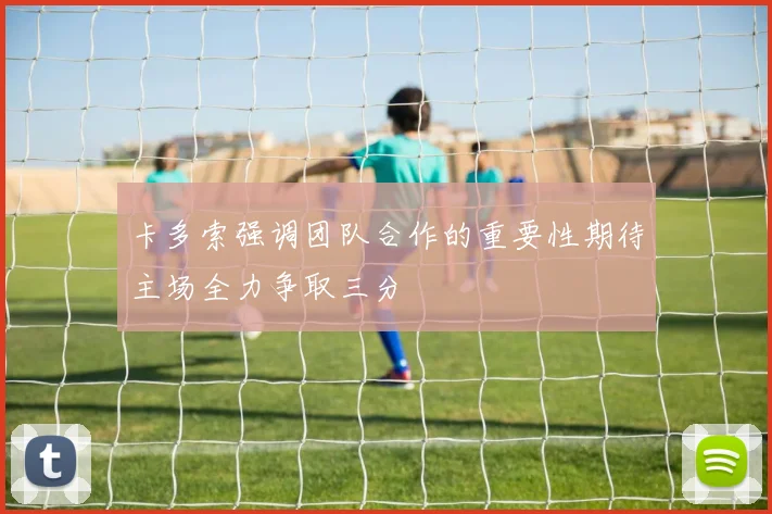 卡多索强调团队合作的重要性期待主场全力争取三分